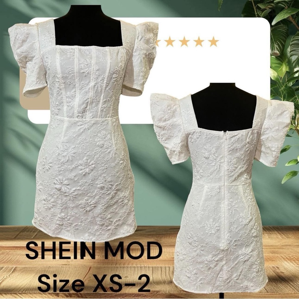 Maxi Dress white from SHEIN